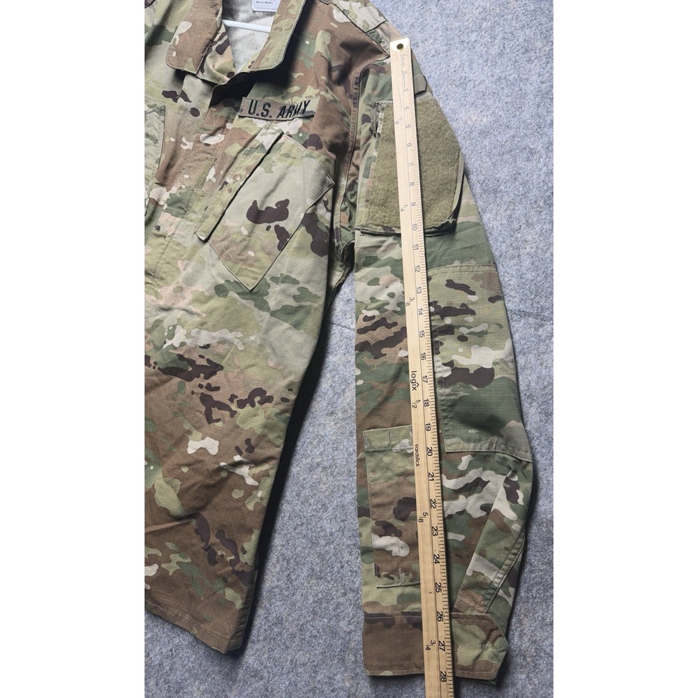Army Combat Military BDU Mens Large-XL Camouflage Button Down - Picture 4 of 11
